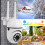 Outdoor Security Camera 360 PTZ Infrared Night Vision 8
