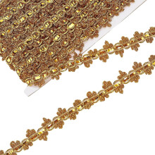 Metallic Braid Lace Trim 3/4 inch wide 20 yards