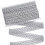 Metallic Gimp Braid Lace Trim 13 Yards Silver 1