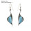 Turquoise Drop Earrings Bohemian Style 1 Pair 2