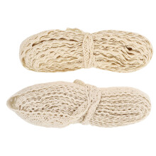 Cotton lace trim for clothing 2 rolls