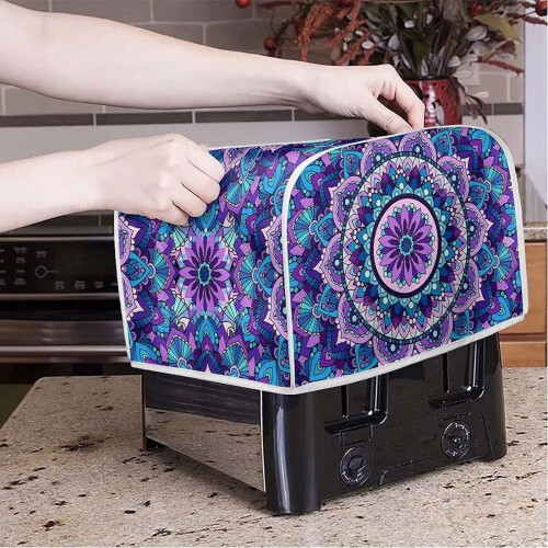 Bright Blossoms Toaster Cover 2-Slice Wide Slot 2
