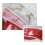 White velvet edge webbing ribbon for gift boxes 2 5