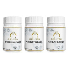 3pcs 50ml Jewelry Cleaner Diamond Silver Gold Jewelry Cleaning Washing Fluid Multifunction Cleaner Non-toxic High-end Brands Tools