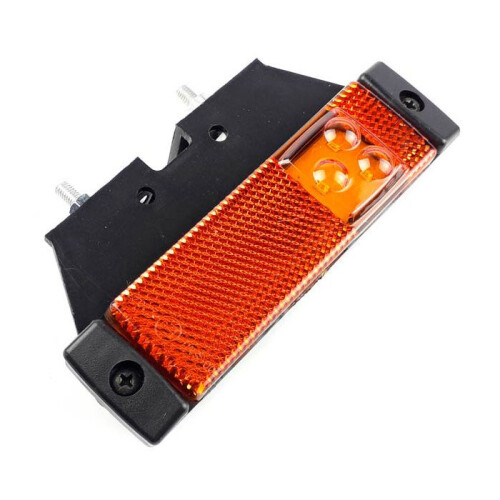 Lâmpada lateral LED amarela com suporte ITM720306 2