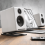 Desktop Speaker Stand Metal Bracket for YU4 Active Speaker 8