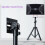 Metal DJ Speaker Stand Adapter Top Cap 35mm Rotatable 2-Pack 2