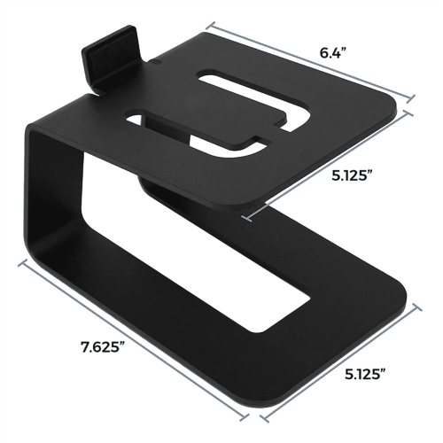 Desk Speaker Stands for Studio Monitors 2-Pack 1