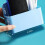 Whiteboard marker holder with magnet and eraser storage 2
