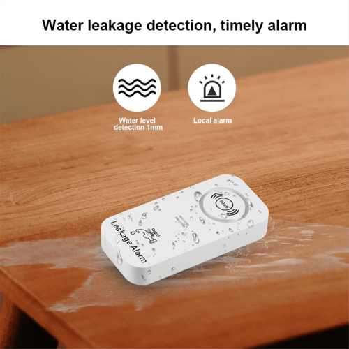 Water Leak Detector with 90dB Alarm for Kitchen Bathroom 1