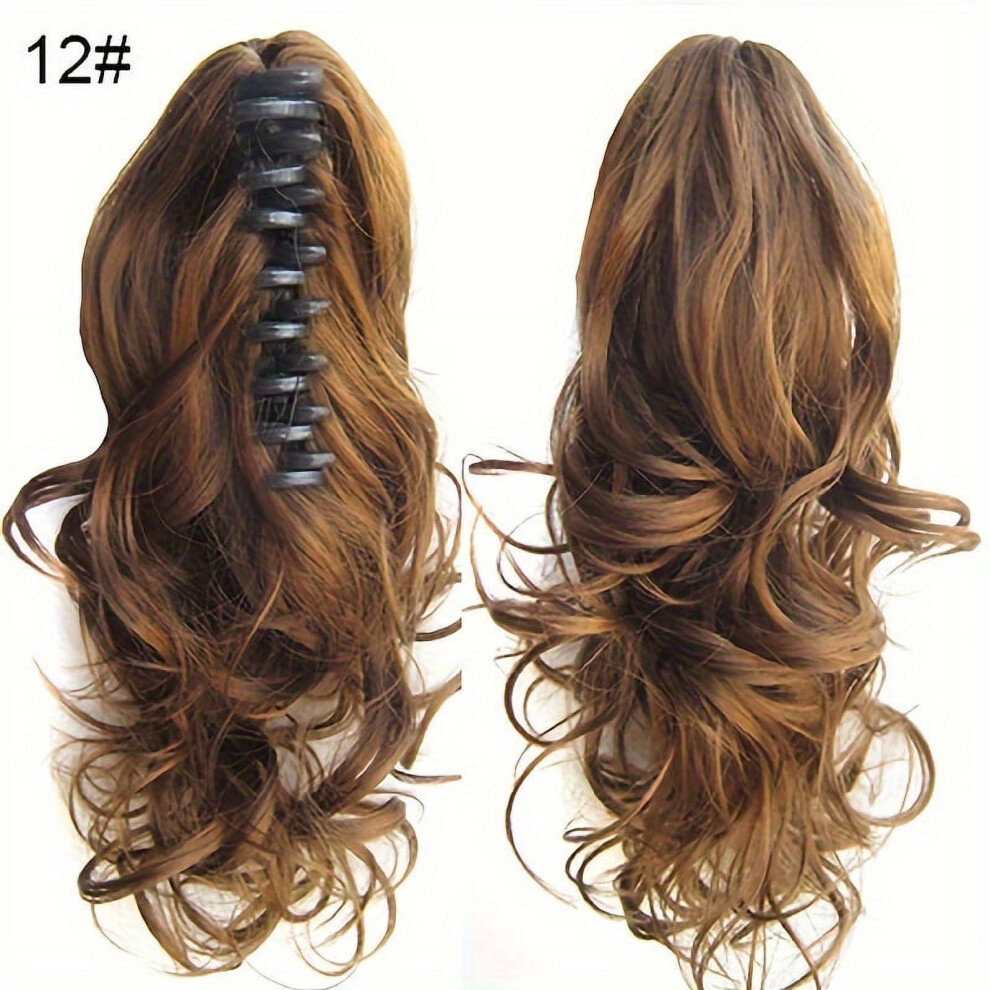 Curly Claw Ponytail Clip-In Hair Extension 12 Inch