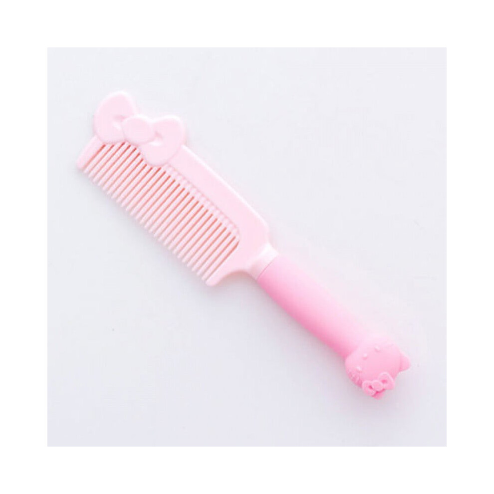 Hello Kitty cartoon hair comb for kids and girls with dense