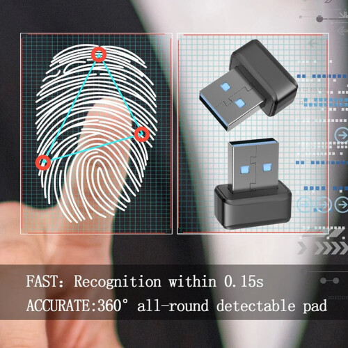 USB Fingerprint Reader FIDO U2F Security Key 1pc 1