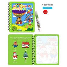(K Cat World) Upliftjoys Magic Water Book, Magic Water Painting Book, Paint with Water Books