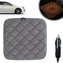 (Cigarette Lighter, Grey) Portable Heated Seat Cushion,Car Seat Cover for Winter Driving Heated Seat Cover