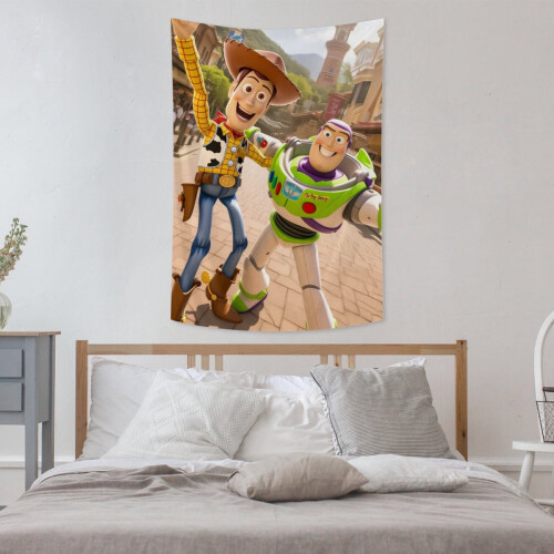 Αφίσα Toy Story Ταπισερί Διακόσμηση Σπιτιού Ταπισερί Υπνοδωμάτιο, Σαλόνι, Διακόσμηση 2