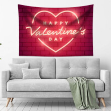 Valentine's Day LOVE tapestry decoration 1 piece