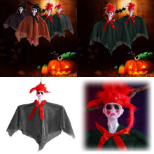 Hanging Witch Doll Decoration Indoor Outdoor 1pc