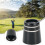 Black plastic golf club shaft ferrules 0.350/0.370 inch tip 2