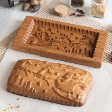 Moules à biscuits de Noël en bois, moules à biscuits en forme de gingembre, moules à biscuits Père Noël, moules à biscuits de Noël à faire