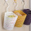 White Plastic Hanging Storage Basket for Bathroom Kitchen 6