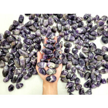 Dark Amethyst Crystals Natural Healing Stones Bulk