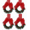 Christmas kitchen cabinet wreath with plaid bow 1