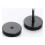 Limei Black Stud Earrings Stainless Steel 5 Pairs 3