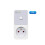 (FR) Automatic Voltage Protector Socket Switcher Power Surge Safe Protector Socket 1