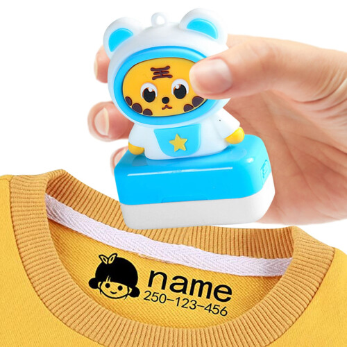 Clothing Name Stamp Personalized Fabric Stamp 1 Piece