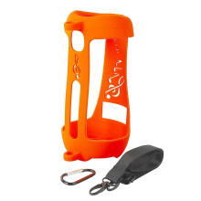 Silicone case for JBL Pulse 5 with strap and carabiner