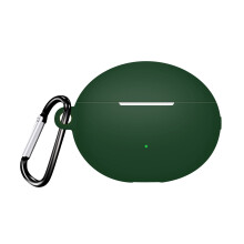 Silicone Cover for Freebuds 6i Charging Case with Carabiner
