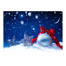 Christmas fireplace backdrop vinyl 5x3 ft