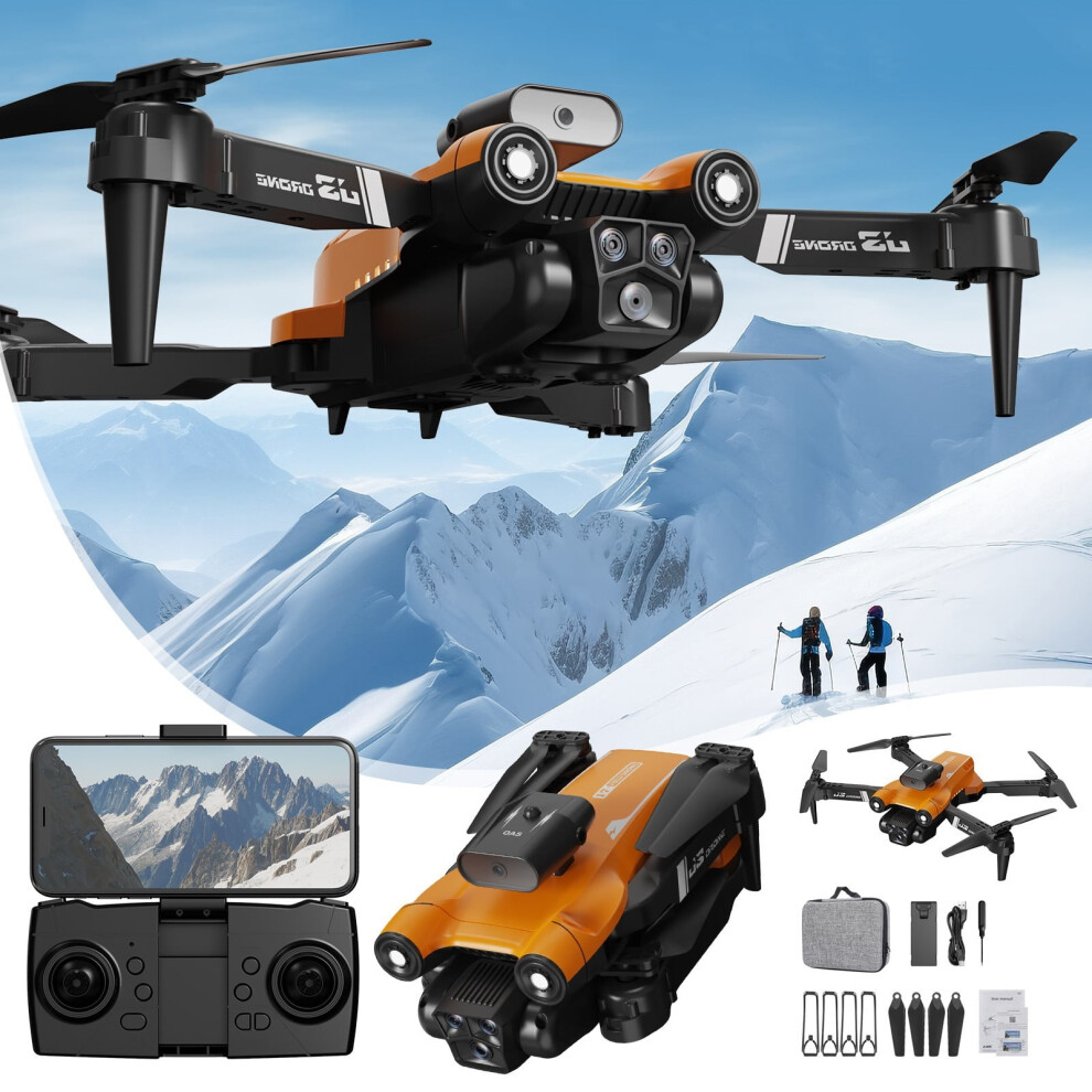 Jacenvly Festival Wifi Fpv Drone 1080P Hd Camera Foldable 946140170251