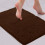 Chenille Bathroom Rug Mat Brown 32x20 Inch 4