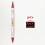Pearlescent double-head pigment pen 10ml 1