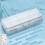 Clear double deck pencil box plastic 2 pack 1
