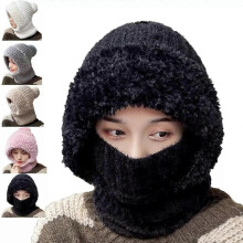 (black) Starstartree Women's Knitted Hat in Autumn and Winter,Knitted Beanie for Women
