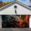 Dragon pattern garage mural background decoration 6 ft x 13 6