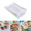 Egg Holder Box Clear Push-Pull Refrigerator Drawer Organizer 2
