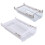 Egg Holder Box Clear Push-Pull Refrigerator Drawer Organizer 4