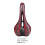 Bicycle Saddle Shockproof Geometric Pattern MTB Seat 8