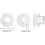 Plastic Empty Spool for Embroidery Thread 20PCS 4
