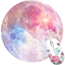 LINLIN round mouse pad soft non-slip 8.5 inch