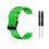 (Green) Replacement Wristband for Gamin Approach s20 Monochrome Round Hole Strap Silicone 1