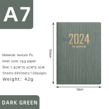 Herrnalise A7 pocket notebook 120 pages 3.7" x 5.7"