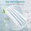 Microfiber Steam Mop Pads Washable 5-Pack Compatible with 5