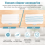 Microfiber Steam Mop Pads Washable 5-Pack Compatible with 7