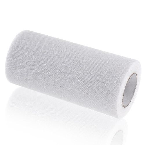Decorative tulle ribbon roll 10m x 10cm