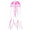 Artificial Jellyfish Ornament for Fish Tank 1 Piece 2